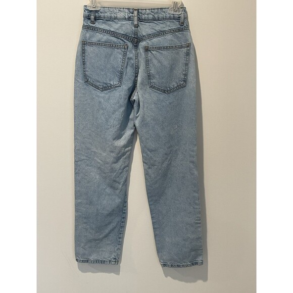 Cotton‎ On Jeans Womens 4 Straight Denim Cotton Pockets - Picture 3 of 6